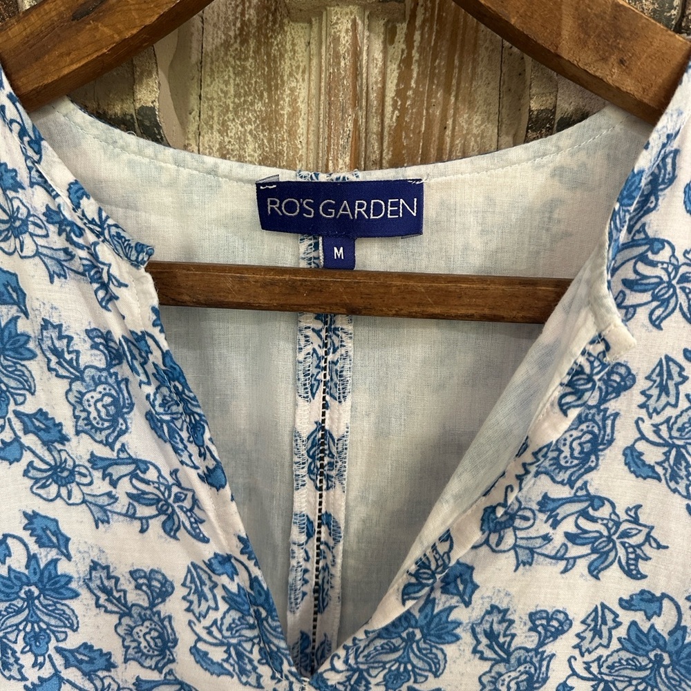 Ro’s Garden / Anthropology Cotton swing dress - Picture 4 of 11